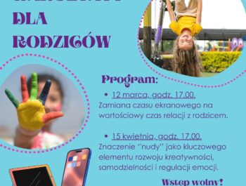 Warsztaty dla rodziców